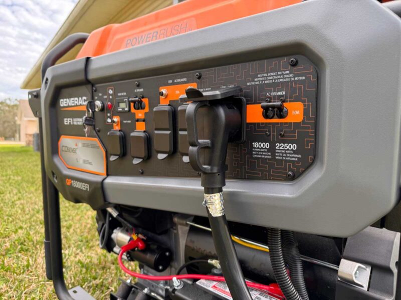 Generac GP18000EFI 50A connection