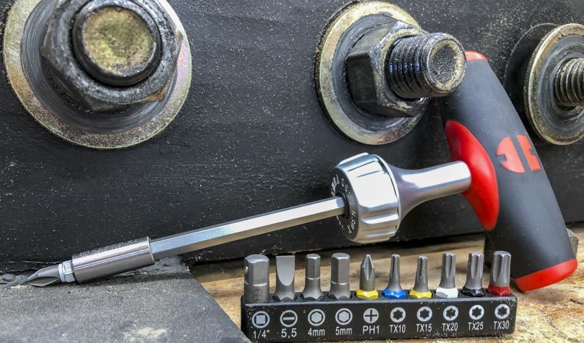 Wurth Zebra Ratcheting T-Handle Screwdriver Set